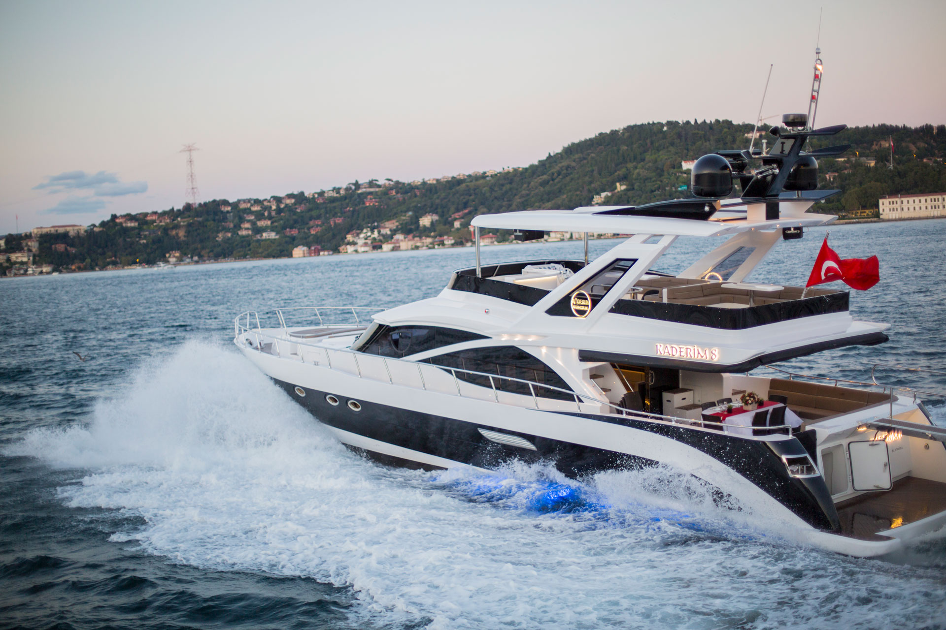 WEDDING CELEBRATION on the LUXURY YACHT BOSPHORUS
